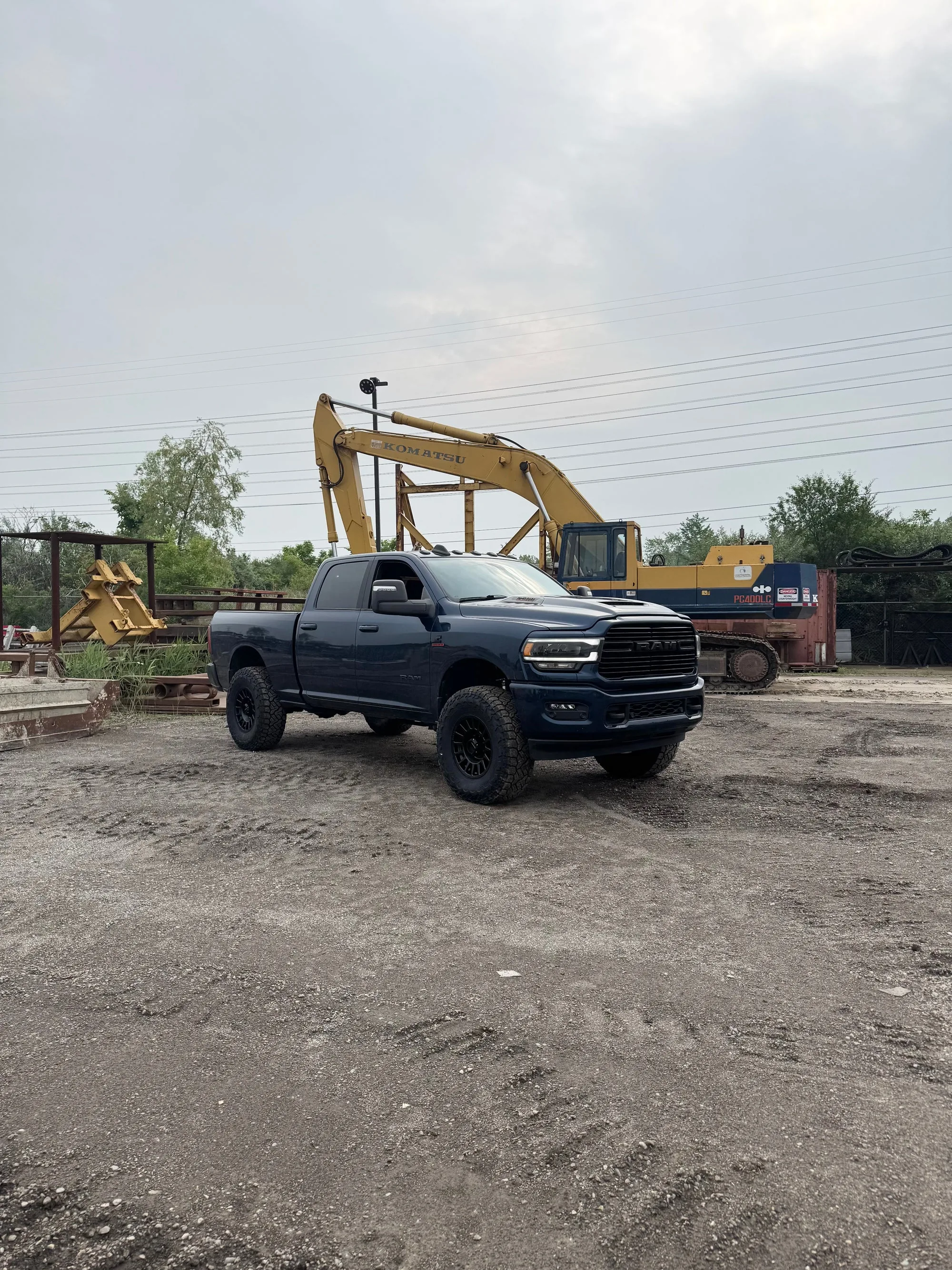 2023 Ram 2500 Laramie Night Edition build by Boss Trucks Customs