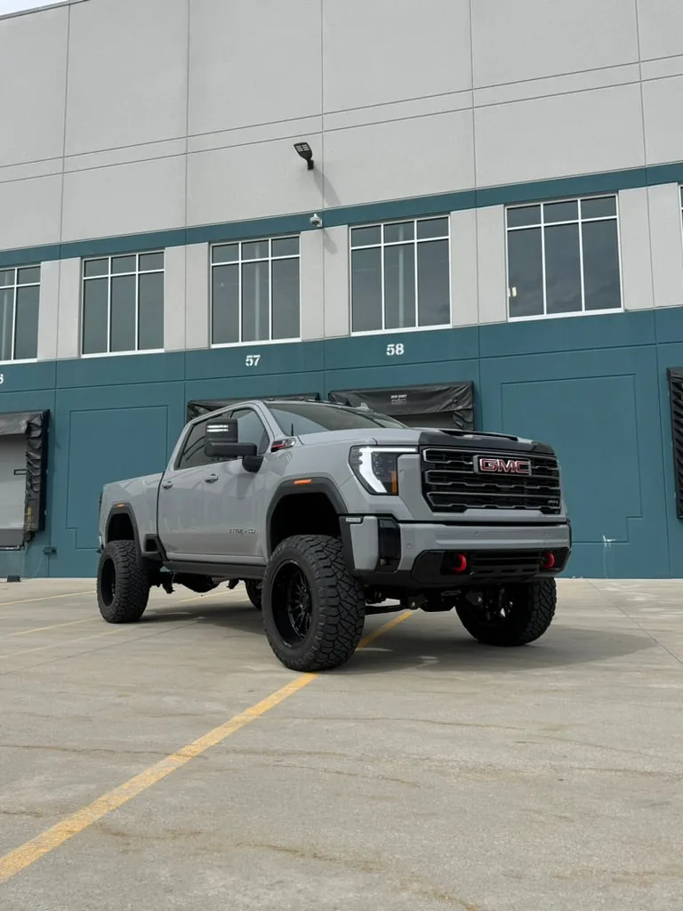 2025 GMC 2500 AT4 built by Boss Trucks Customs