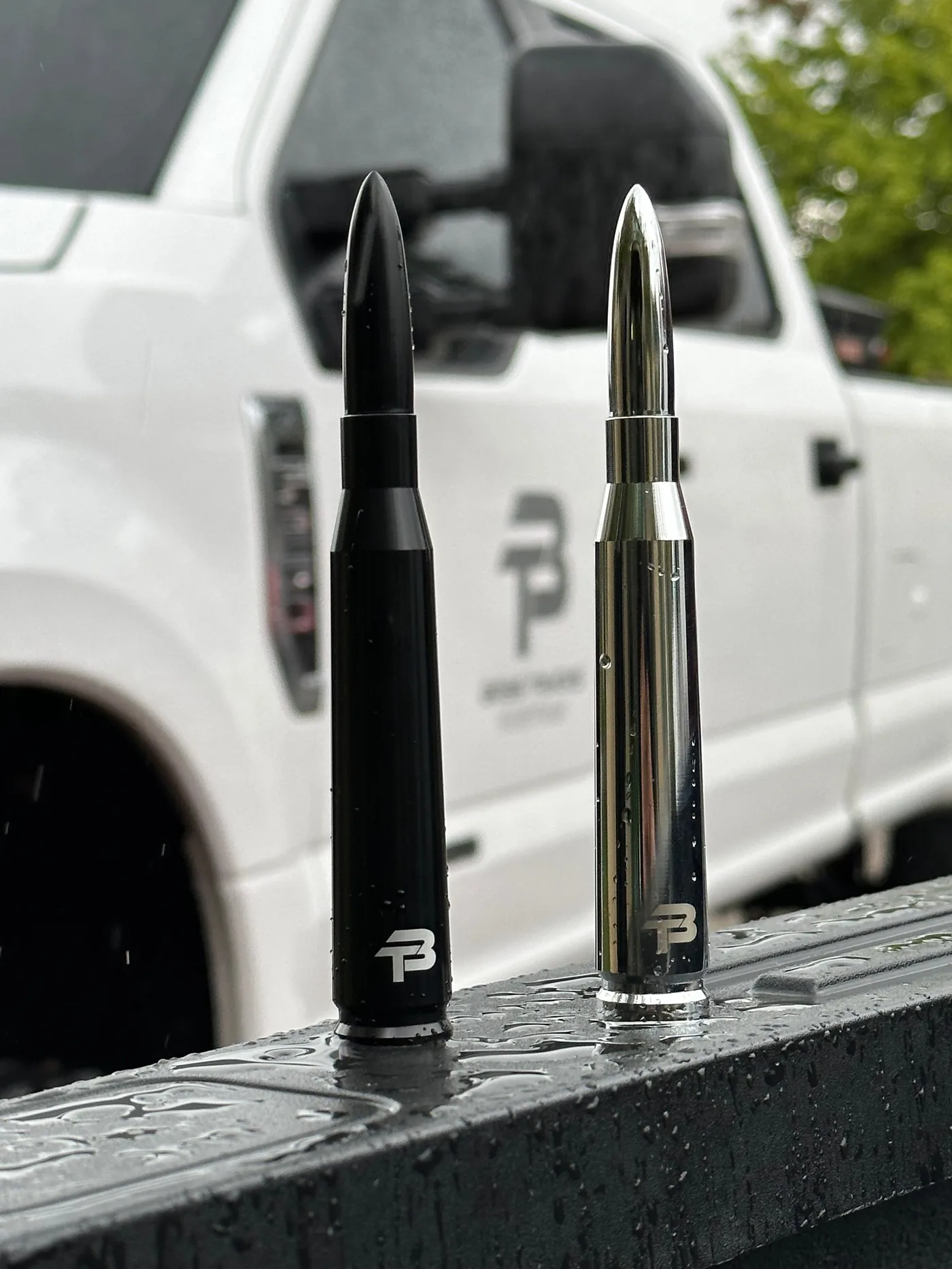 .50 Cal Bullet Antenna with adapters