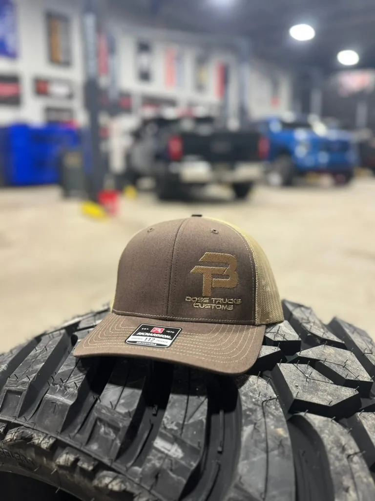 Desert BTC Hat on a Richardson 112 cap