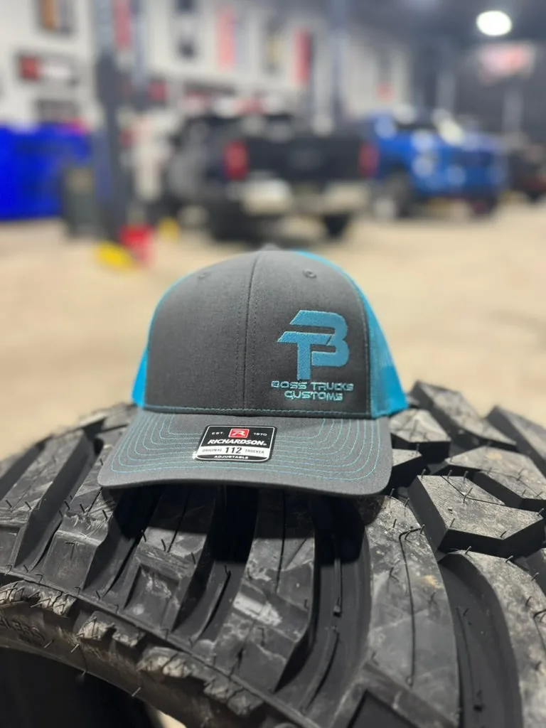 Teal BTC Hat on a Richardson 112 cap
